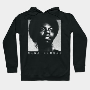 Retro Portrait Nina Simone Hoodie